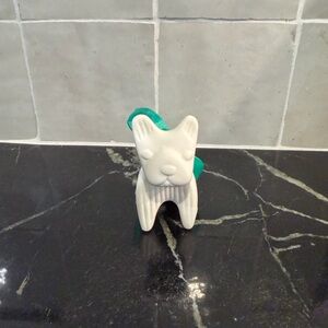 JONATHAN ADLER Porcelain French Bulldog Ornament